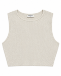 Babaton Ribbed Crop Tank Top