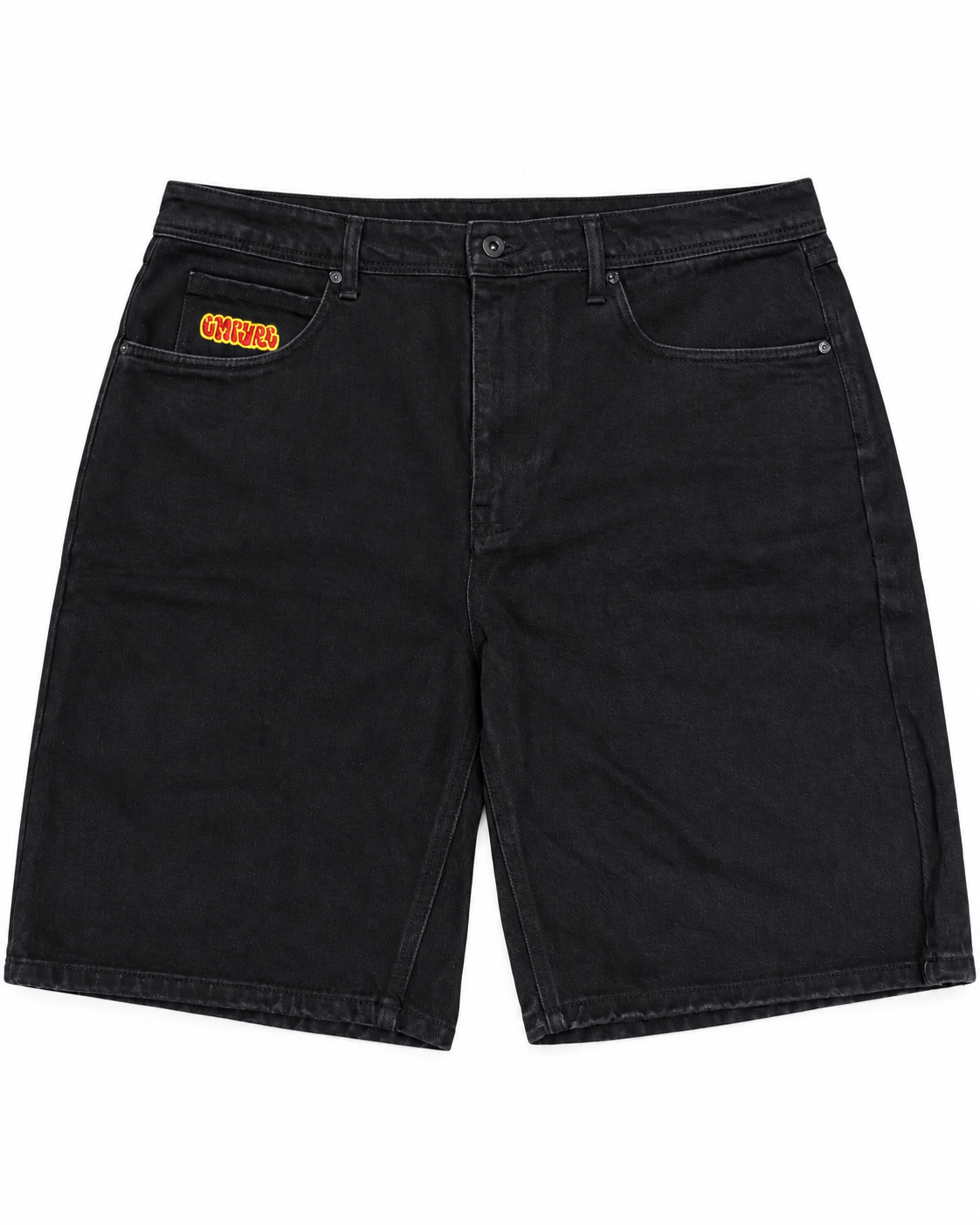 Empyre black denim shorts