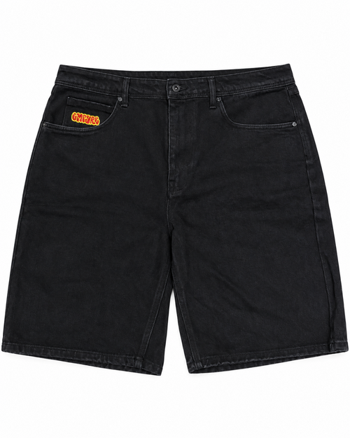 Empyre black denim shorts