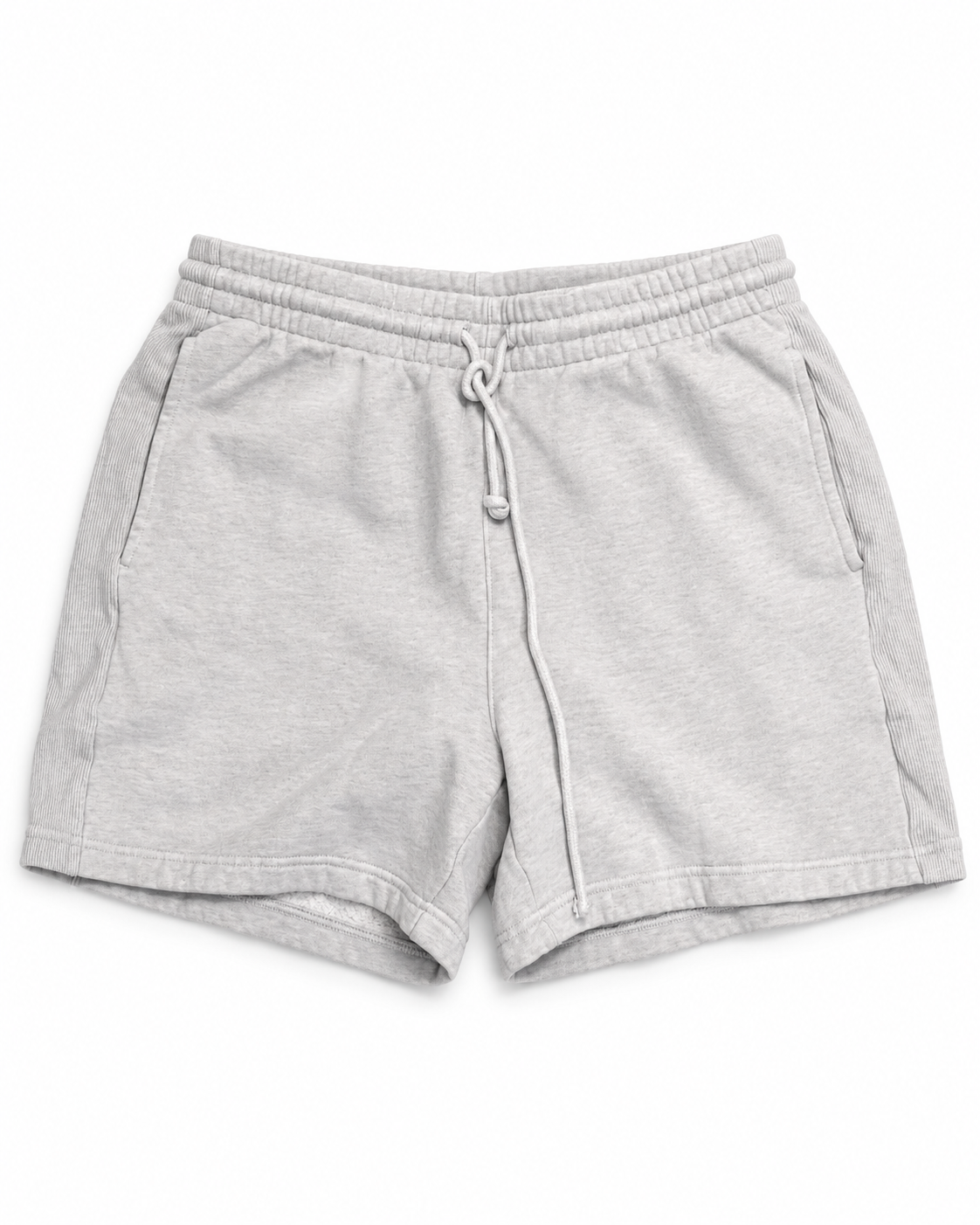 Grey drawstring shorts