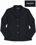 Mario Serrani black button-up blazer size 8