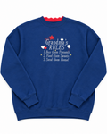 Vintage Grandma's Rules blue sweatshirt